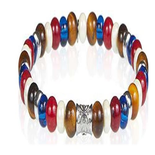 Bracelet Gerba Man Elas in Semiprecious stones ELAS 780 - ELAS 780
